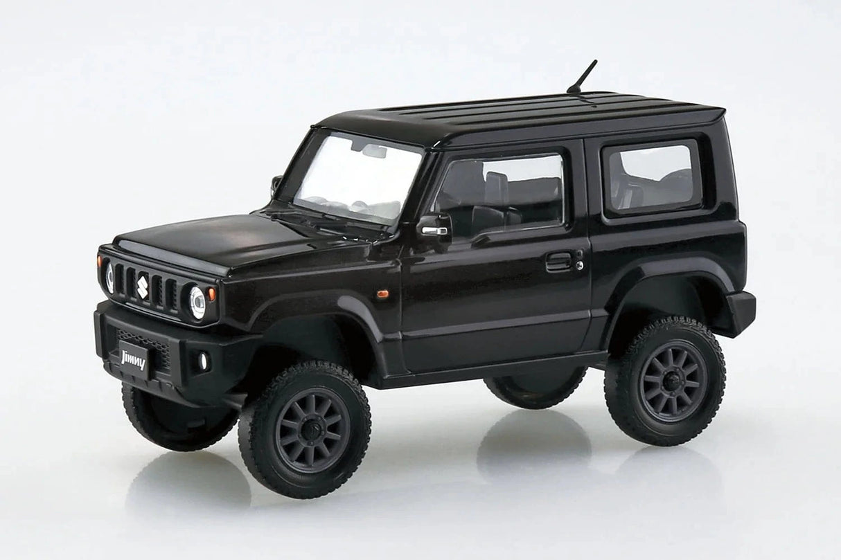 Aoshima 1/32 SNAP Suzuki Jimny Custom Wheel (Bluish Black Pearl 3) Kit - Hobbytech Toys