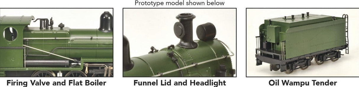 ARM HO Scale D5502 – D55 Class 2 - 8 - 0 Consolidation Type Standard Goods Locomotive - Hobbytech Toys