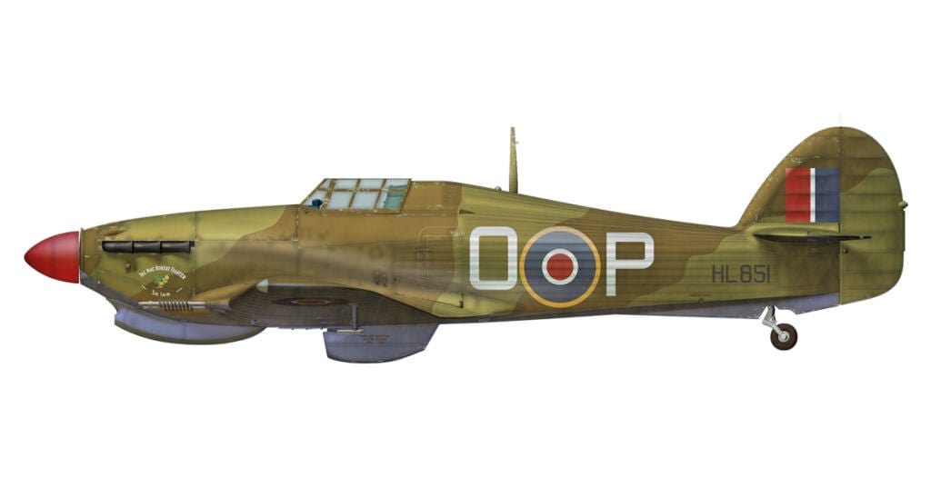 Arma Hobby 40004 1/48 Hawker Hurricane Mk.IIc Trop Plastic Model Kit - Hobbytech Toys