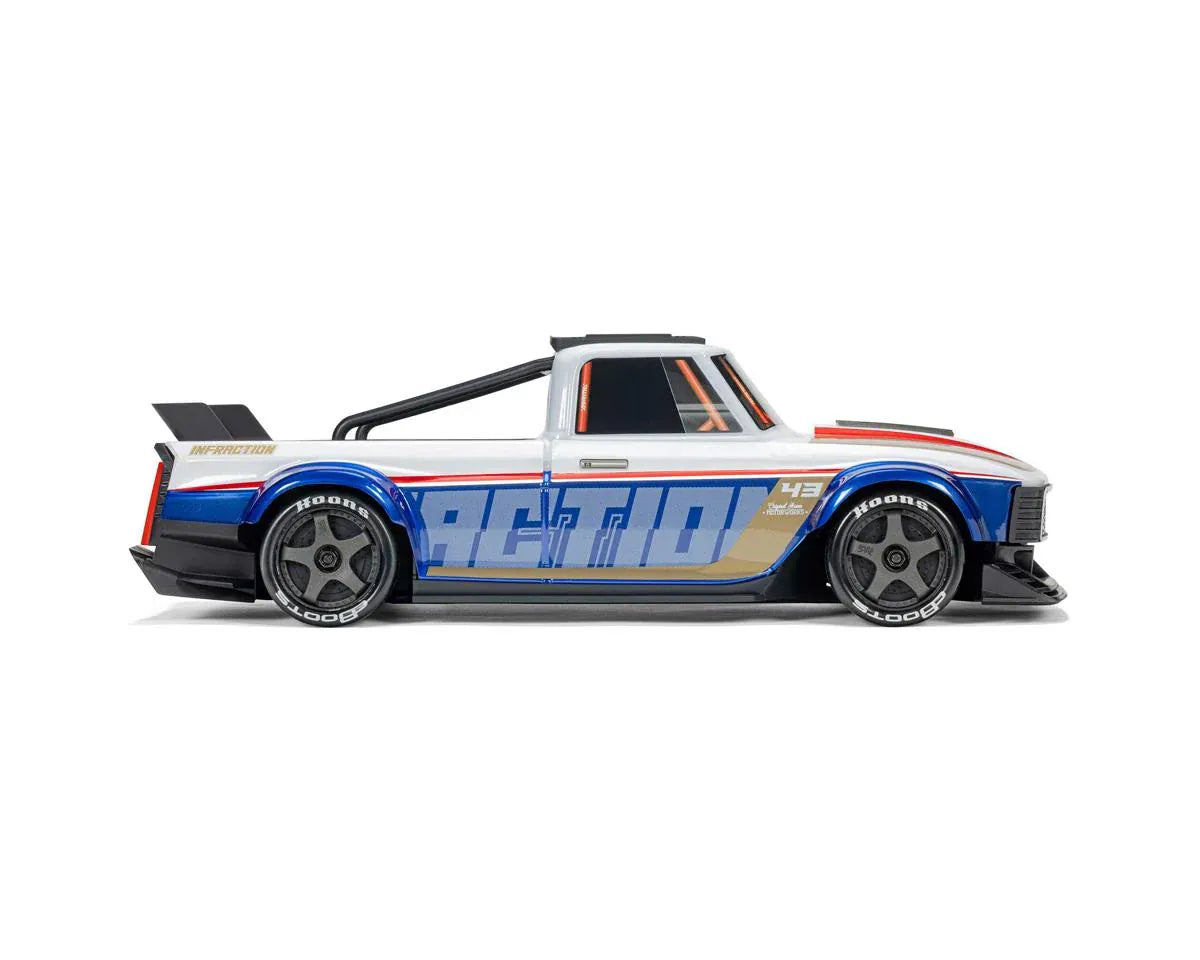 Arrma Infraction Grom 3S BLX 4X4 1/12 All-Road Truck RTR Basic - Blue