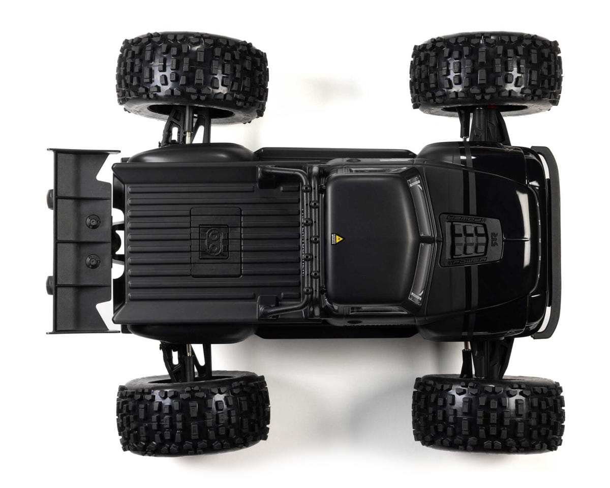 Arrma Notorious 6S BLX 4X4 1/8 Stunt Truck, RTR, Black
