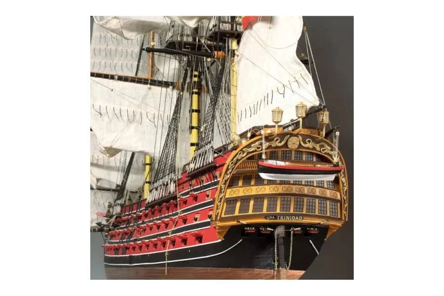 Artesania 22901 1/84 Santisima Trinidad at Trafalgar 1805 Wooden Ship Model Kit - Hobbytech Toys