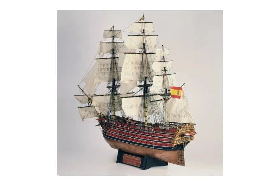 Artesania 22901 1/84 Santisima Trinidad at Trafalgar 1805 Wooden Ship Model Kit - Hobbytech Toys