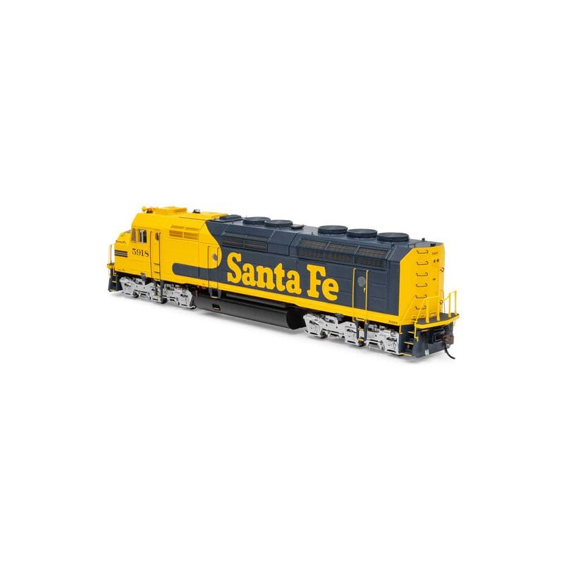 Athearn Genesis HO Scale EMD F45 Santa Fe #5918 - DCC & Sound Fitted