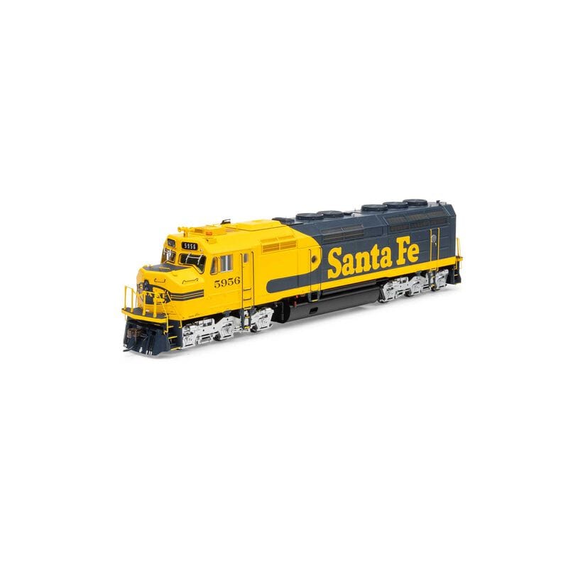 Athearn Genesis HO Scale EMD F45u Santa Fe #5956 - DCC & Sound Fitted