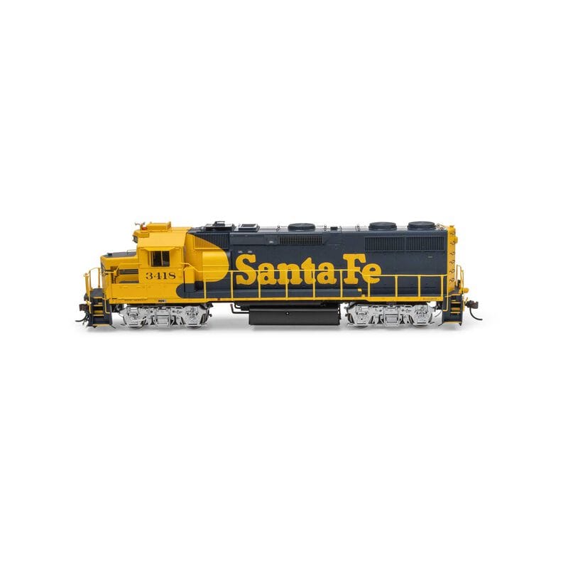 Athearn Genesis HO Scale GP39-2u Locomotive ATSF #3418 - DCC & Sound Fitted