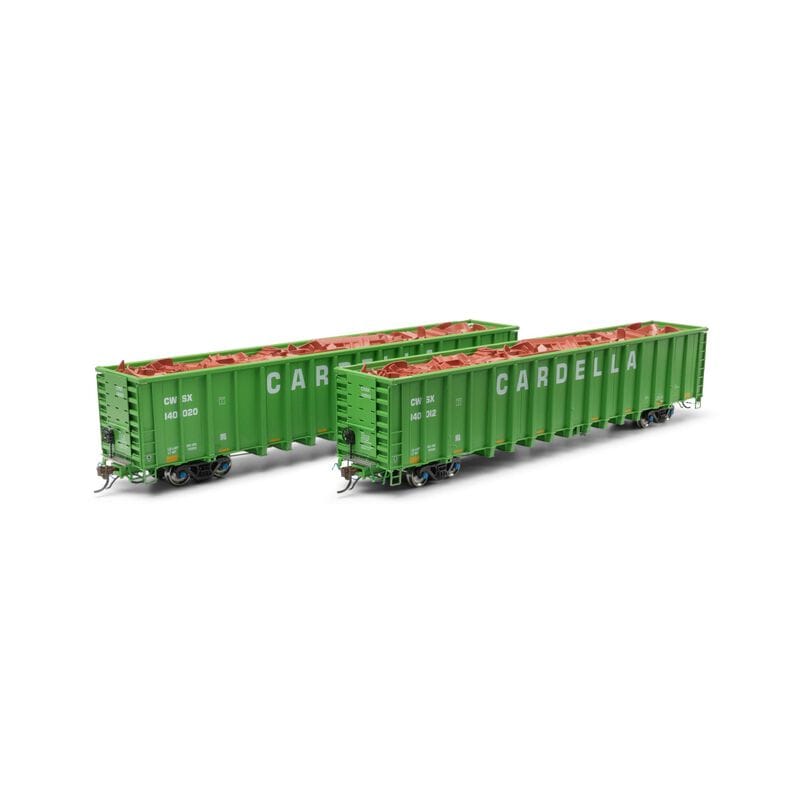 Athearn Genesis HO Scale NSC 6400 Gondola, CWSX #140012/140020 (2 Pack)