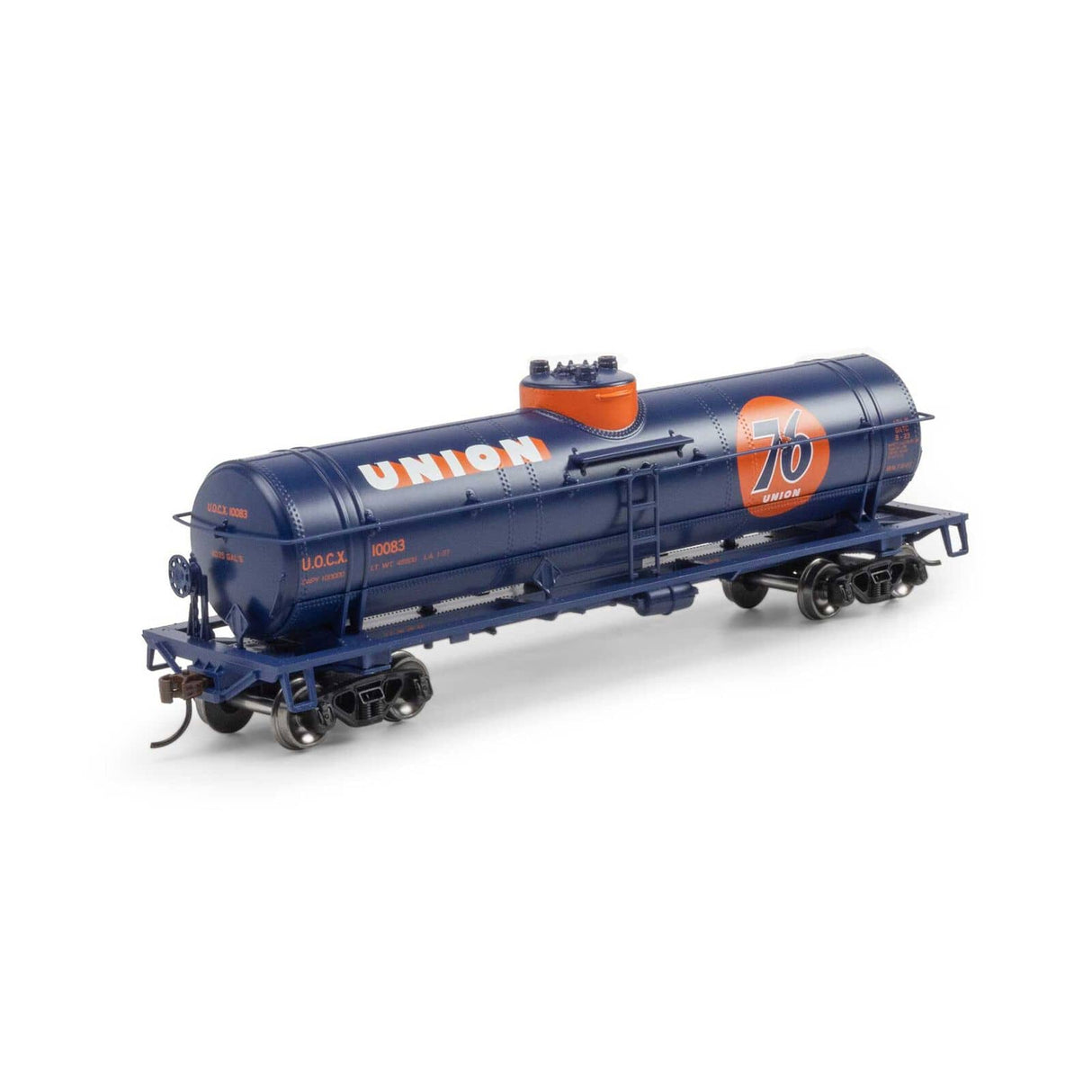 Athearn HO Scale 1-Dome Tank, Union Oil/UOCX #10083