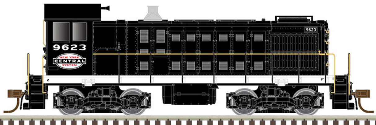 Atlas N Scale Alco S2 New York Central #9637 - DC Loco**
