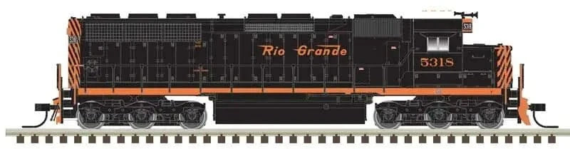 Atlas N Scale EMD SD45 Low Nose - Master(R) Gold - D&RGW 5325 - DCC & Sound Fitted - Hobbytech Toys