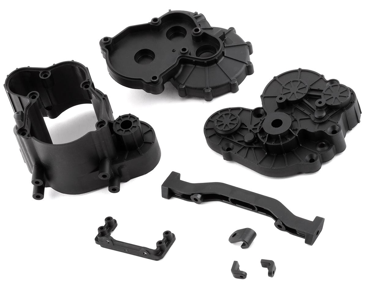 Axial 2-Speed Transmission Case and Brace Set, SCX6 - genuine Axial product AXI252013