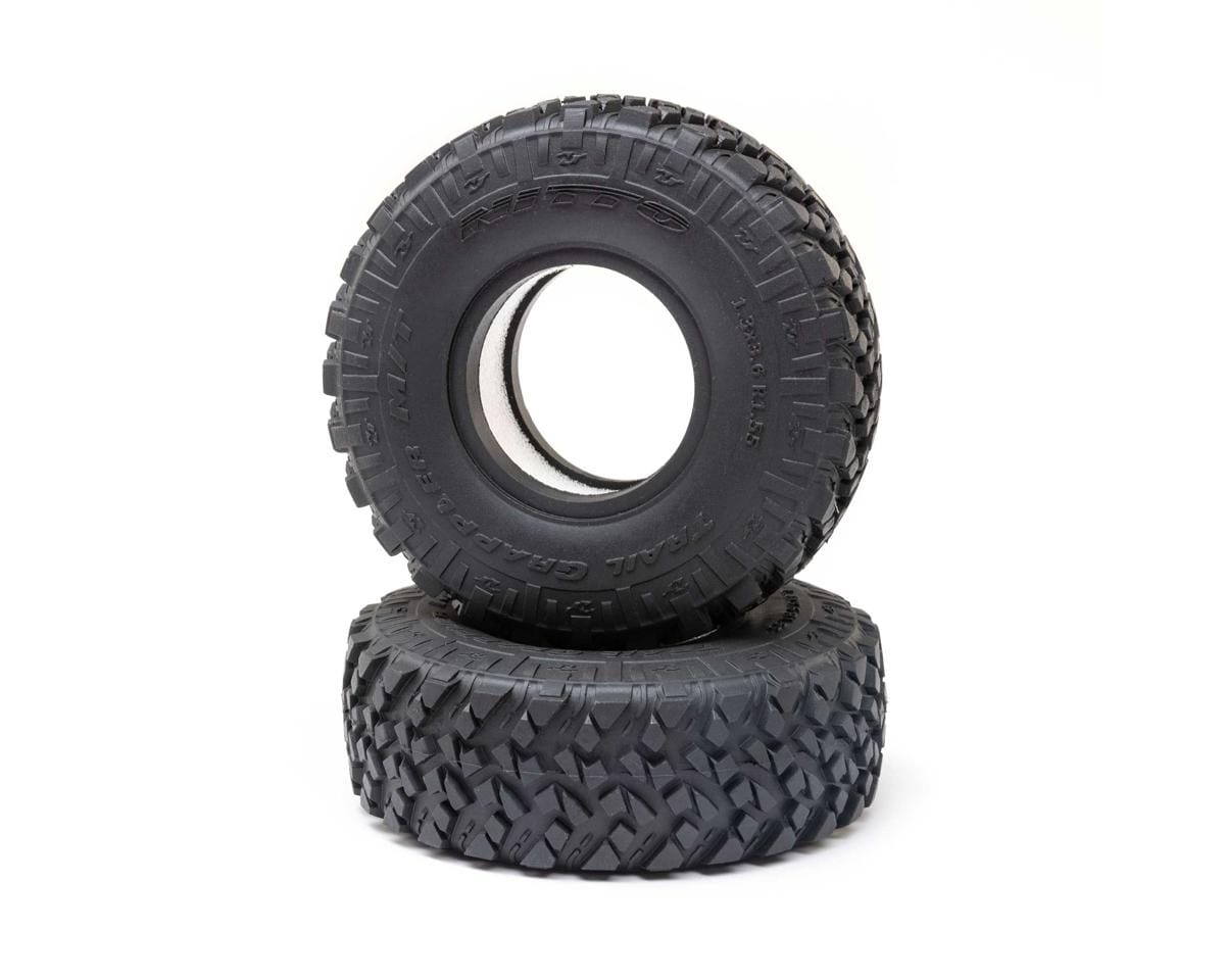 Axial 3.6x1.55 Nitto Trail Grappler M/T Tyres, 2pcs, Capra UTB18 - AXI41001