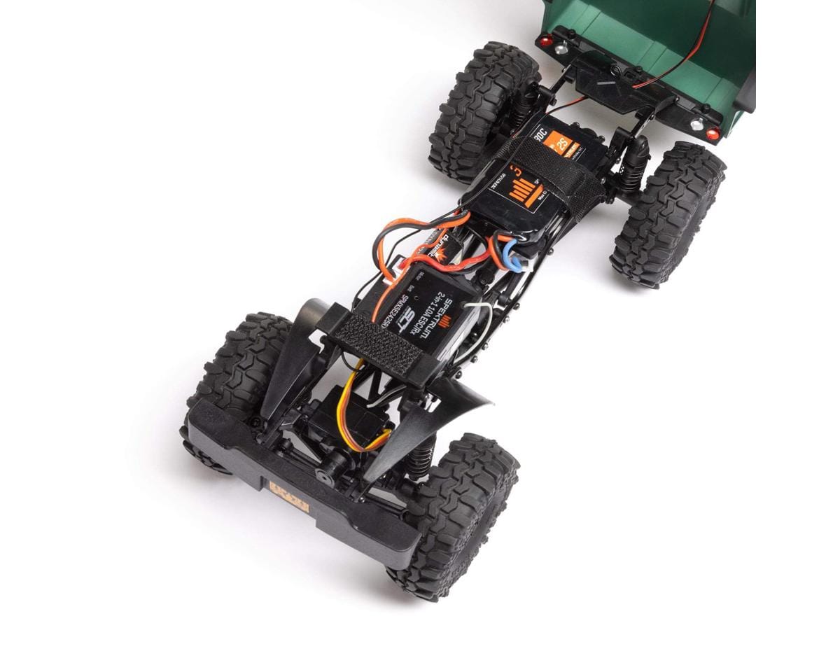 Axial AXI00007T1 SCX24 40's 4 Door Dodge Power Wagon Rock Crawler RTR Orange - Hobbytech Toys