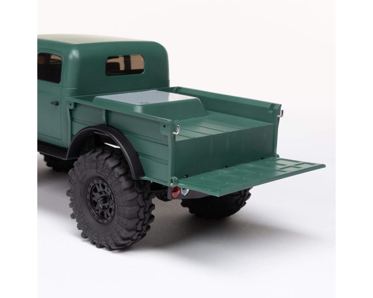 Axial AXI00007T2 SCX24 40's 4 Door Dodge Power Wagon Rock Crawler RTR Green - Hobbytech Toys