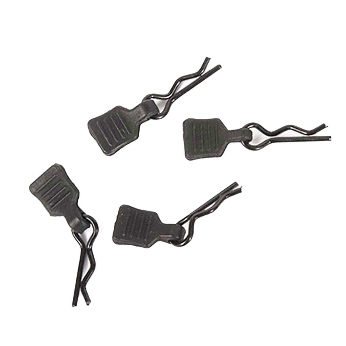 Axial AXA1059 6mm Black Body Clips 4pcs AXIC1059