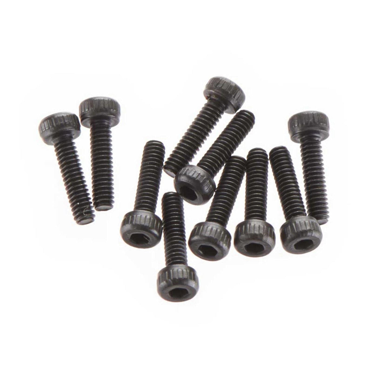 Axial AX31066 M2x8mm Black Cap Head Screws 10pcs AXIC3066