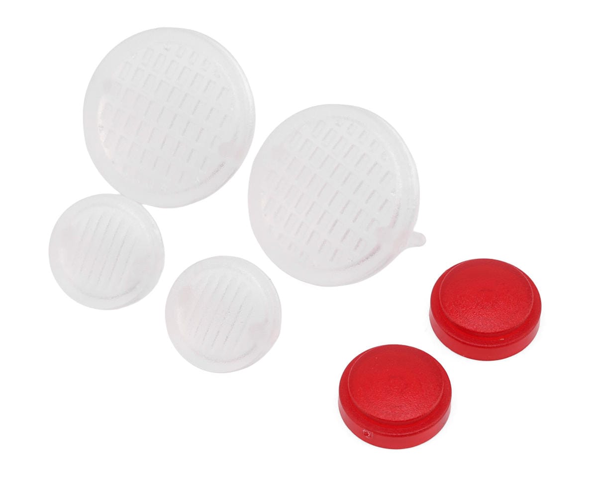 Axial Headlight and Taillight Lens Set, SCX10 III CJ-7 V2 - AXI-3829