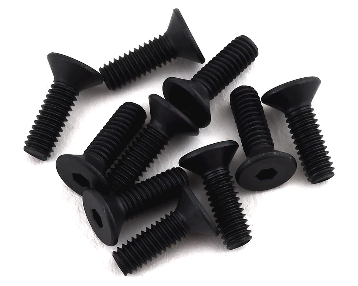 Axial M2.5 x 8mm Flat Head Screw, 10pcs - genuine Axial product AXI235167