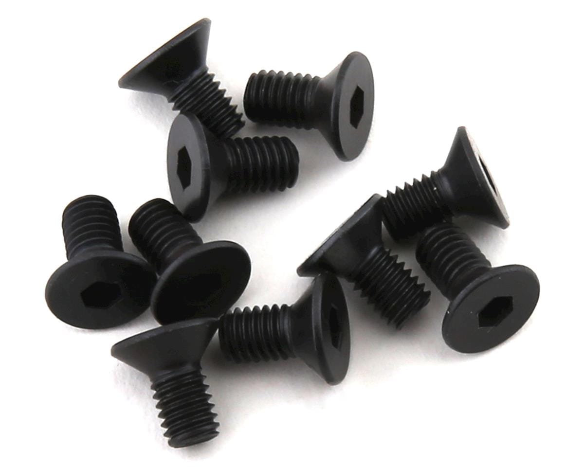 Axial M3 x 6mm Flat Head Screws 10pcs AXI235174
