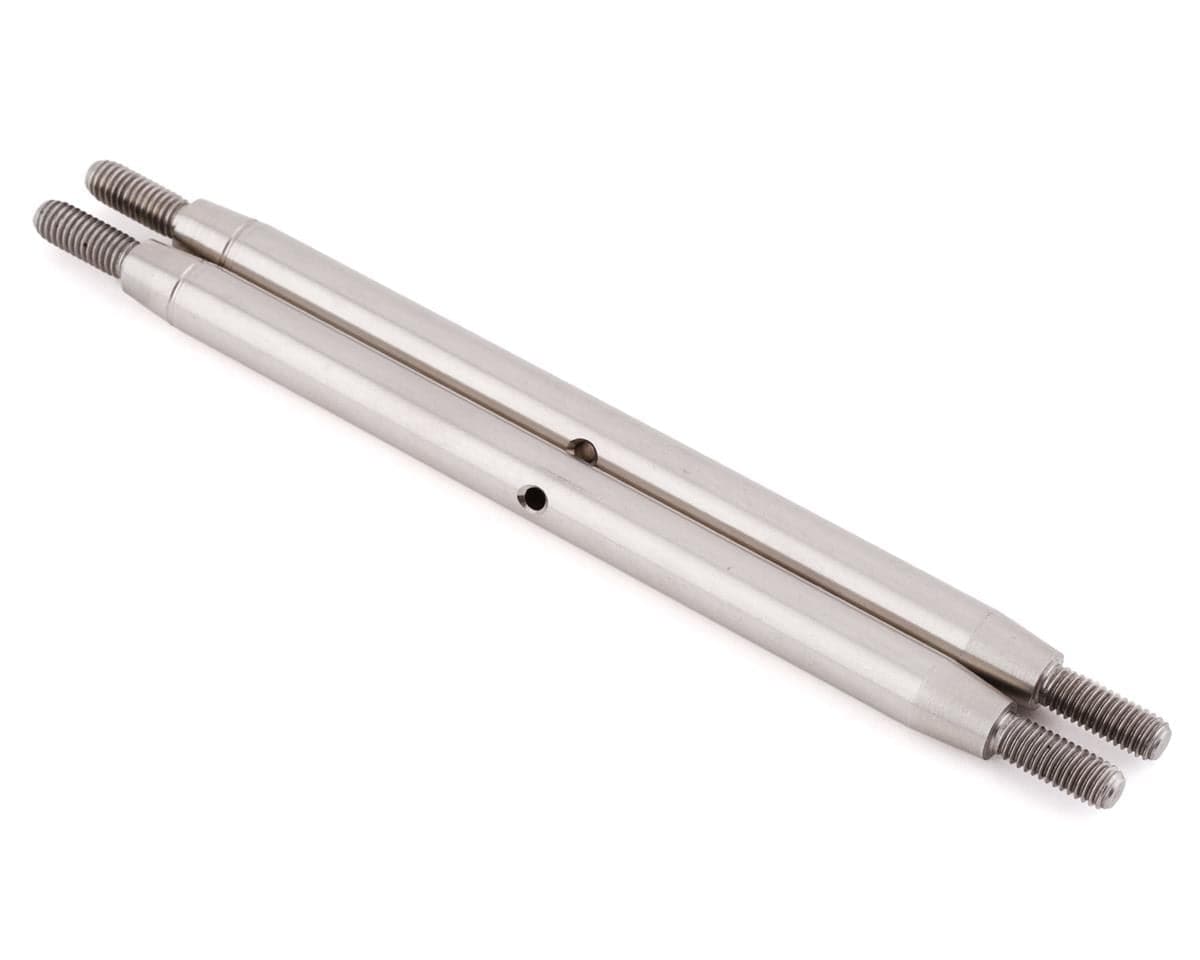 Axial M6x163.5mm Stainless Steel Turnbuckles, 2pcs, SCX6 - genuine Axial product AXI254003
