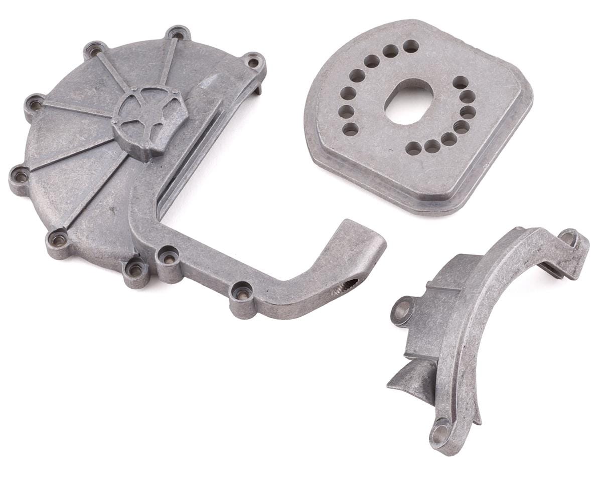 Axial Motor Plate and Clamp, SCX6 - AXI252012