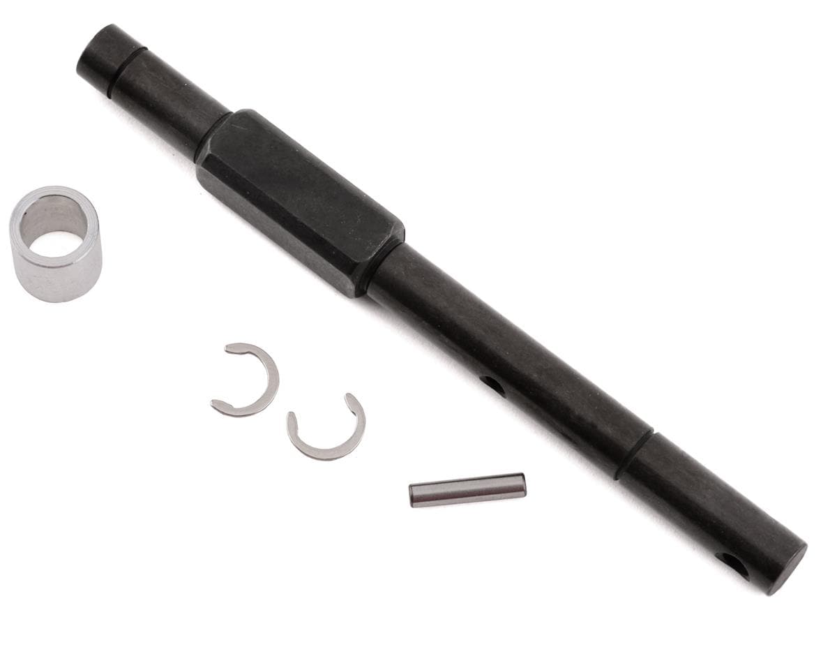 Axial Rear Output Shaft and Spacer, SCX6 - AXI252022