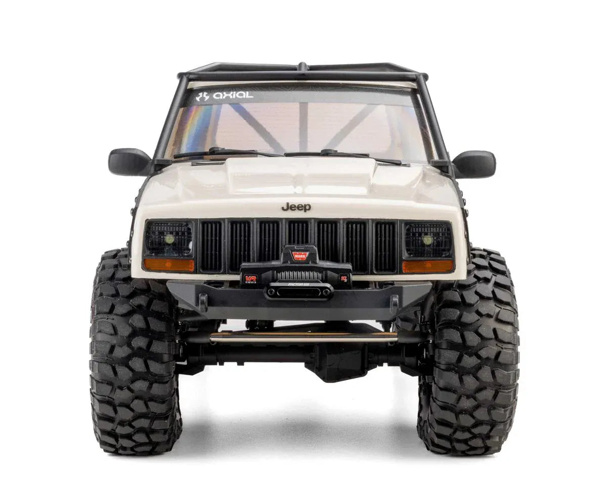 Axial SCX10 III Jeep Cherokee XJ 1/10 4X4 Rock Crawler, RTR, White