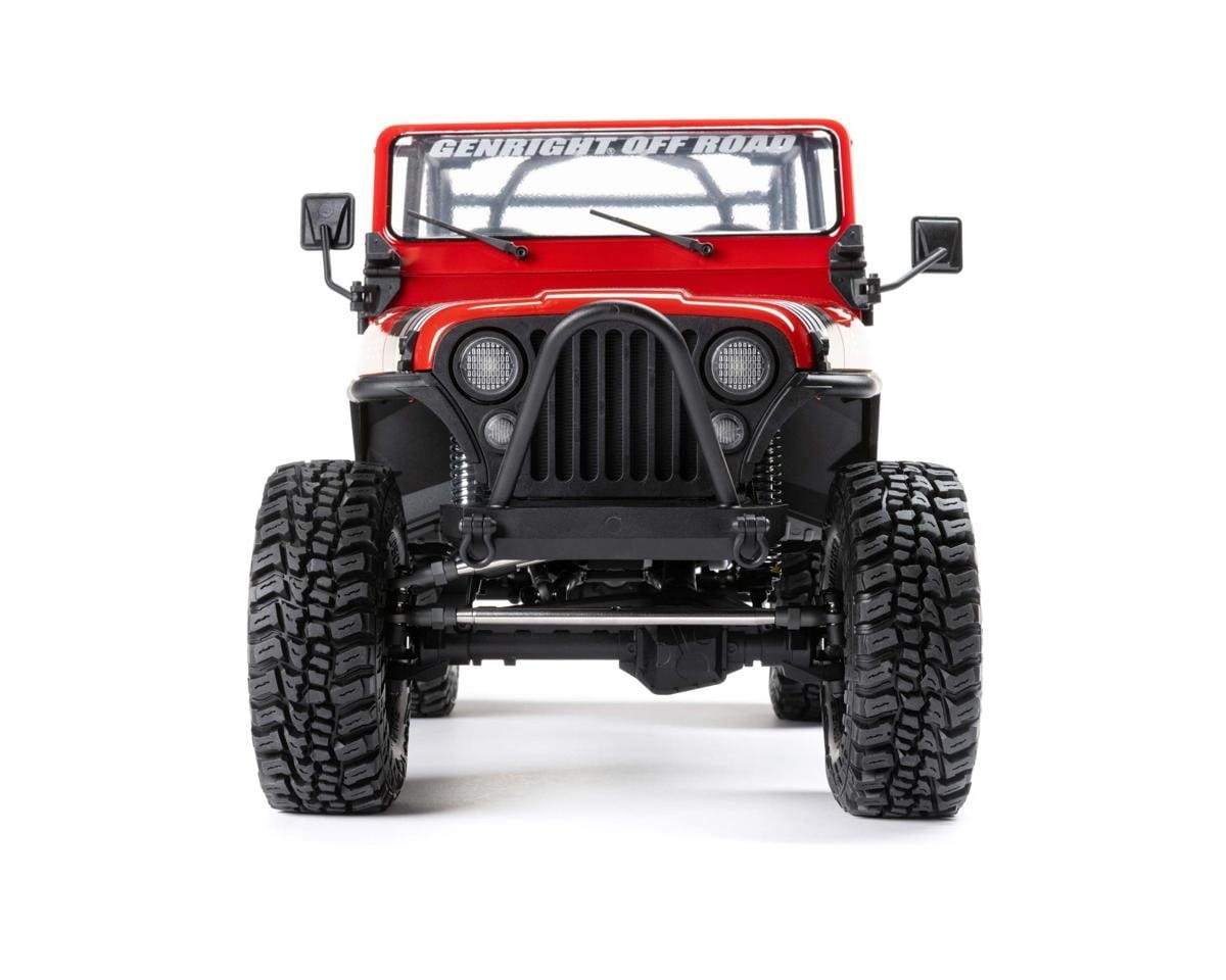 Axial SCX10 III Jeep CJ - 7 4WD Rock Crawler RTR, Red - Hobbytech Toys