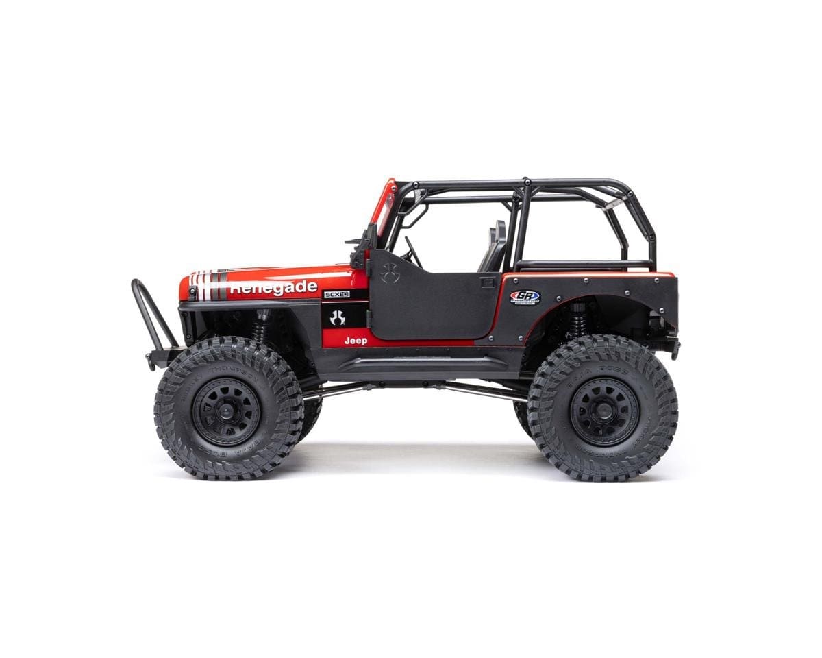 Axial SCX10 III Jeep CJ - 7 4WD Rock Crawler RTR, Red - Hobbytech Toys