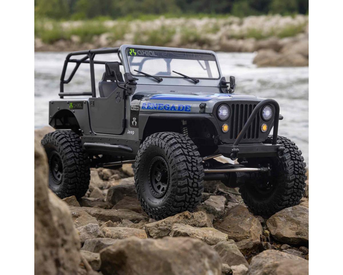 Axial SCX10 III Jeep CJ - 7 4WD Rock Crawler RTR, Silver - Hobbytech Toys
