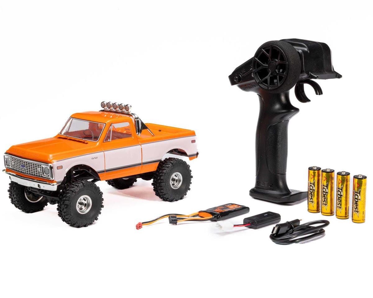 Axial SCX24 1971 Chevrolet C10 1/24 Crawler RTR, Orange, AXI-3408T2 - genuine Axial product AXI-3408T2