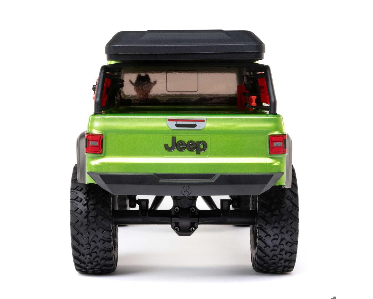 Axial SCX24 Jeep Gladiator 1/24 RC Crawler RTR, Green, AXI00005V2T3 - Hobbytech Toys