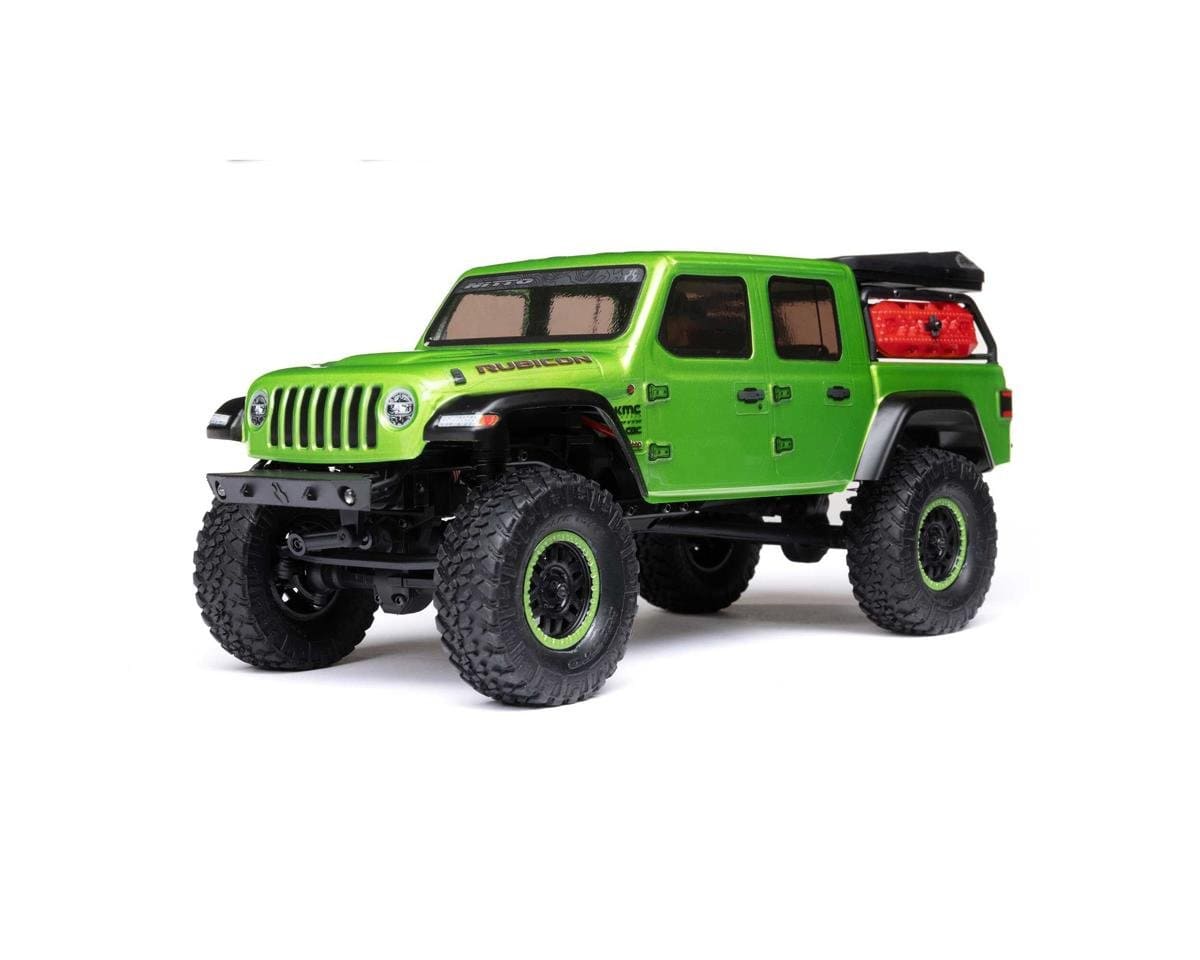 Axial SCX24 Jeep Gladiator 1/24 RC Crawler RTR, Green, AXI00005V2T3 - Hobbytech Toys