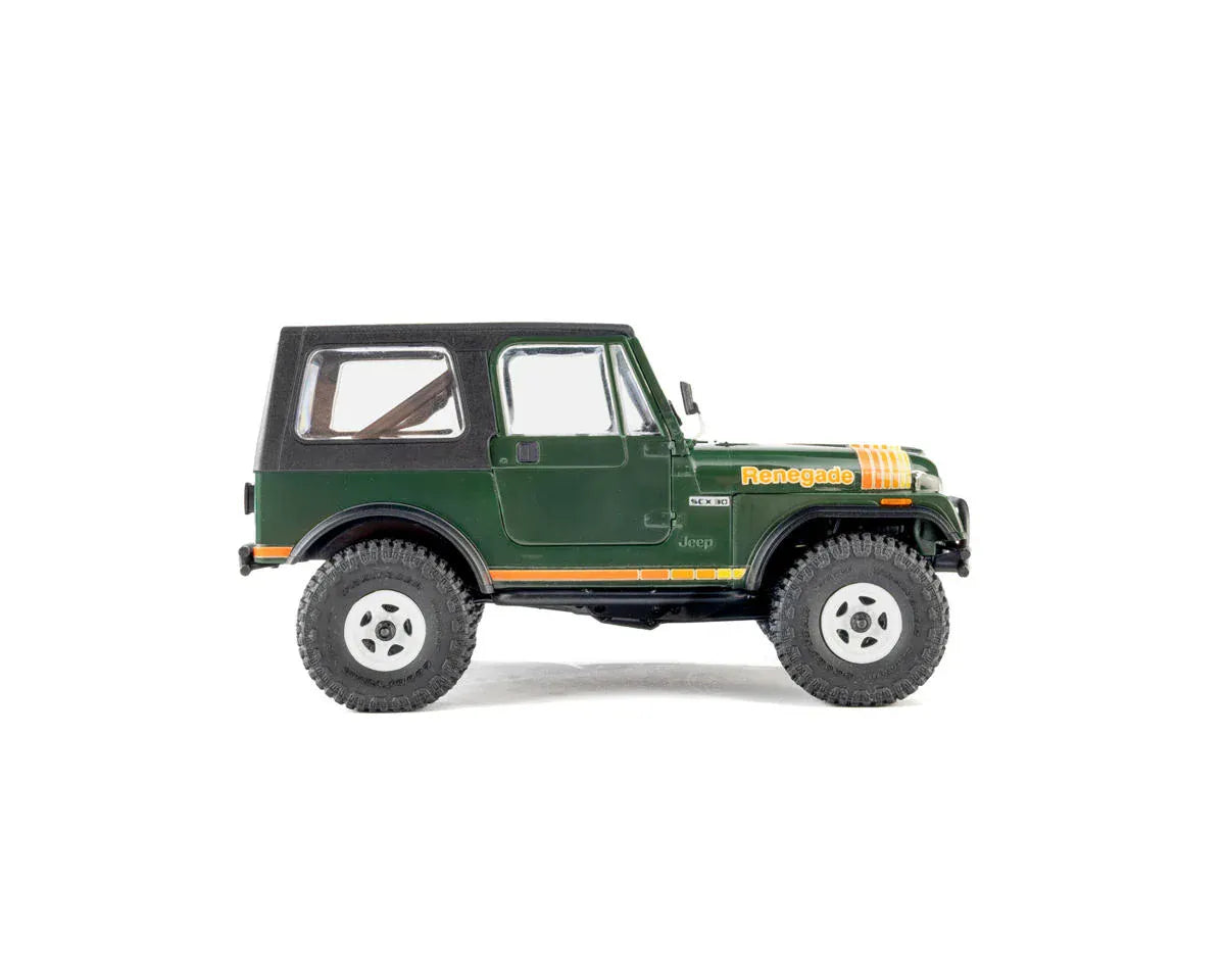 Axial SCX30 Jeep CJ-7 Renegade 1/30 Brushed Rock Crawler RTR Green