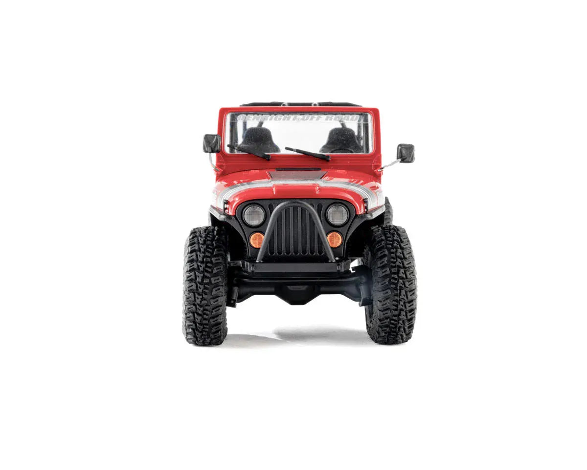 Axial SCX30 Jeep CJ-7 Renegade 1/30 Brushed Rock Crawler RTR Red