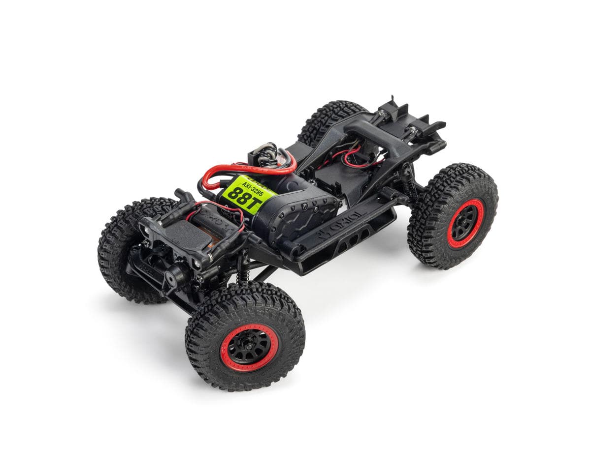 Axial SCX30 Jeep CJ-7 Renegade 1/30 Brushed Rock Crawler RTR Red
