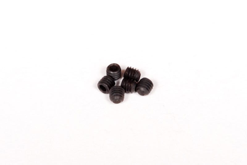 Axial AXA291 M4x4mm Set Screws Black Oxide (6)