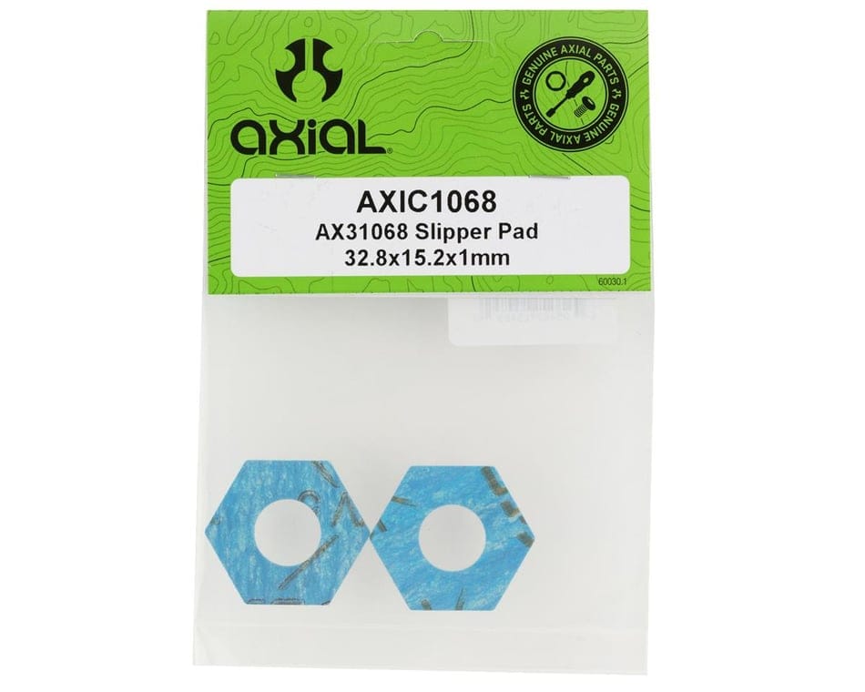 Axial 32.8 x 15.2 x 1mm Slipper Pads AXIC1068B AX31068