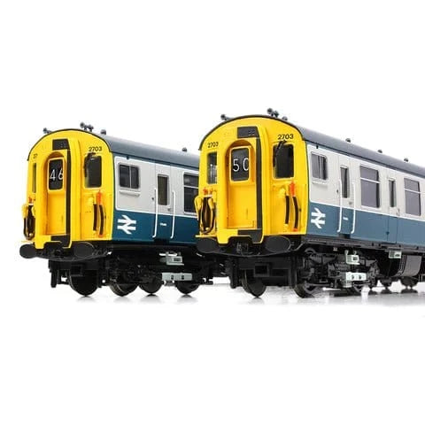 Bachmann Branchline 31 - 424 OO Scale Class 422/7 4TEP 4 Car EMU 2703 BR Blue & Grey**** - Hobbytech Toys