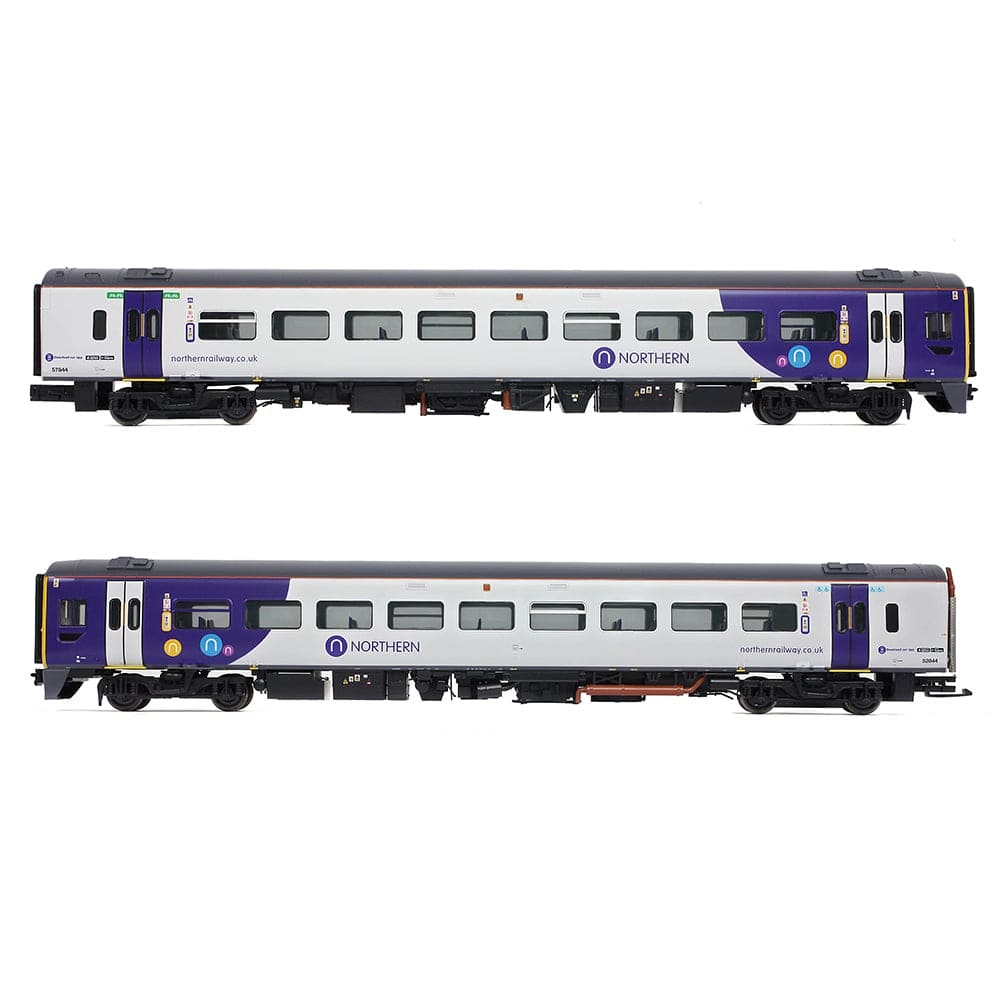 Bachmann Branchline 31-499 OO Scale Class 158 2-Car DMU 158844 Northern - Hobbytech Toys