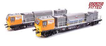 Bachmann Branchline 31 - 579SF OO Windhoff MPV 2 - Car Set Network Rail Orange - DCC/Sound - Hobbytech Toys