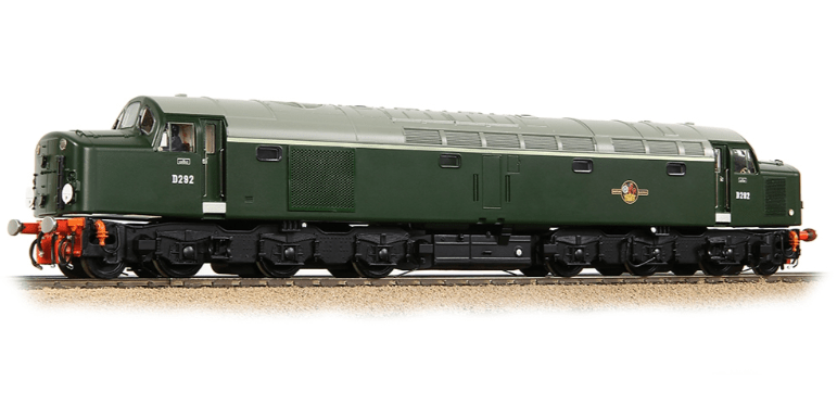 Bachmann Branchline 32 - 488 OO Scale Class 40 Disc Headcode D292 BR Green - DC - Hobbytech Toys