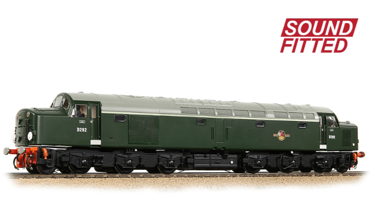 Bachmann Branchline 32 - 488SF OO Scale Class 40 Disc Headcode D292 BR Green - DCC/Sound - Hobbytech Toys