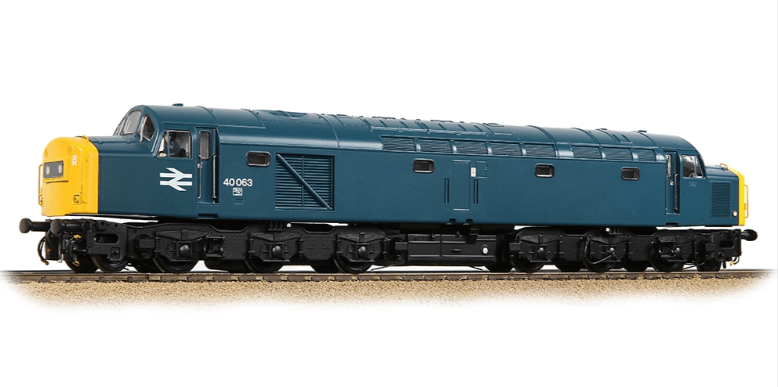 Bachmann Branchline 32 - 490 OO Scale Class 40 Centre Headcode 40063 BR Blue - DC - Hobbytech Toys