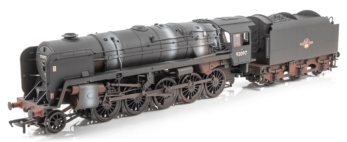 Bachmann Branchline 32 - 862A OO Scale BR Std 9F (Tyne Dock) with BR1B Tender 92097 BR Black (Late Crest) Weathered - Hobbytech Toys