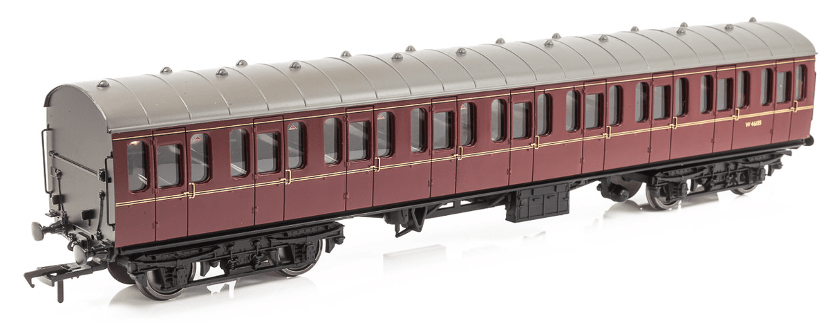 Bachmann Branchline 34-604D OO Scale BR Mk1 57ft Suburban S Second BR Maroon - Hobbytech Toys