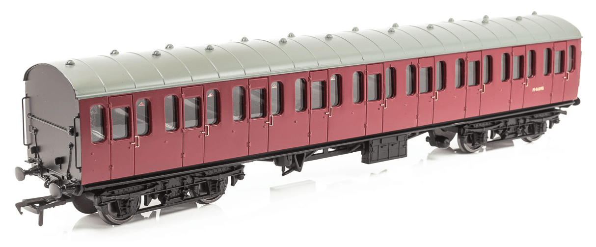 Bachmann Branchline 34 - 608A OO Scale BR Mk1 57ft Suburban S Second BR Crimson - Hobbytech Toys