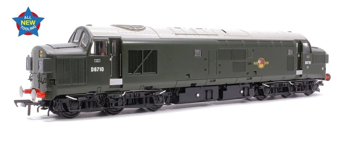 Bachmann Branchline 35 - 302 OO Class 37/0 Split Headcode D6710 BR Green Diesel - Hobbytech Toys