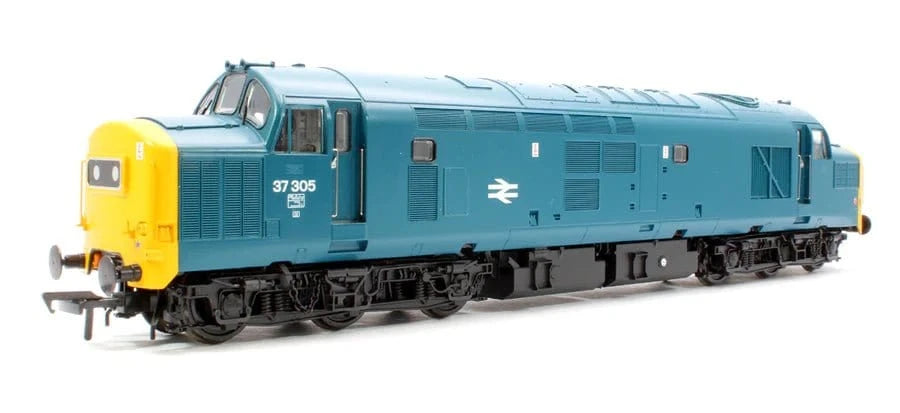 Bachmann Branchline 35 - 303SF OO Class 37/0 Centre Headcode 37305 BR Blue - DCC/Sound - Hobbytech Toys