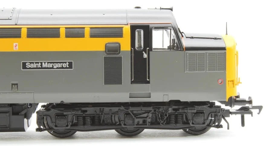 Bachmann Branchline 35 - 308 OO Class 37/0 Centre Headcode 37201 BR Grey & Yellow Diesel - DC** - Hobbytech Toys